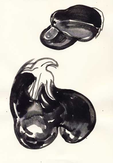 two twerking eggplants  